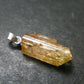 Imperial Topaz Crystal Pendant From Brazil - 1.0" - 1.85 Grams