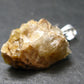 Rare Herderite Crystal Silver Pendant from Brazil - 0.8" - 2.5 Grams