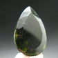 Moldavite Tektite Gem Cut Facetted Stone from Czech Republic - 20.50 Carats - 26x17mm