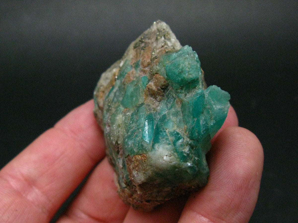 Emerald Beryl Crystal On Matrix From Colombia - 2.2"