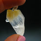 Rare Mango Quartz w/ Hallyosite Crystal From Colombia - 1.1" - 6.10 Grams