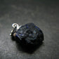 Azurite Nodule Crystal Sterling Silver Pendant from Russia - 0.7" - 2.03 Grams