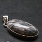Pinolite Silver Plated Pendant from Austria - 1.5" - 5.89 Grams