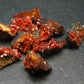 Lot of 10 Dark Red Vanadinite Cluster From Morocco - 37.80 Grams
