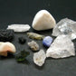Synergy 12 Set Phenakite Moldavite Natrolite Petalite Danburite Tektite Scolecite Herderite Tanzanite Brookite 68.19 Gr