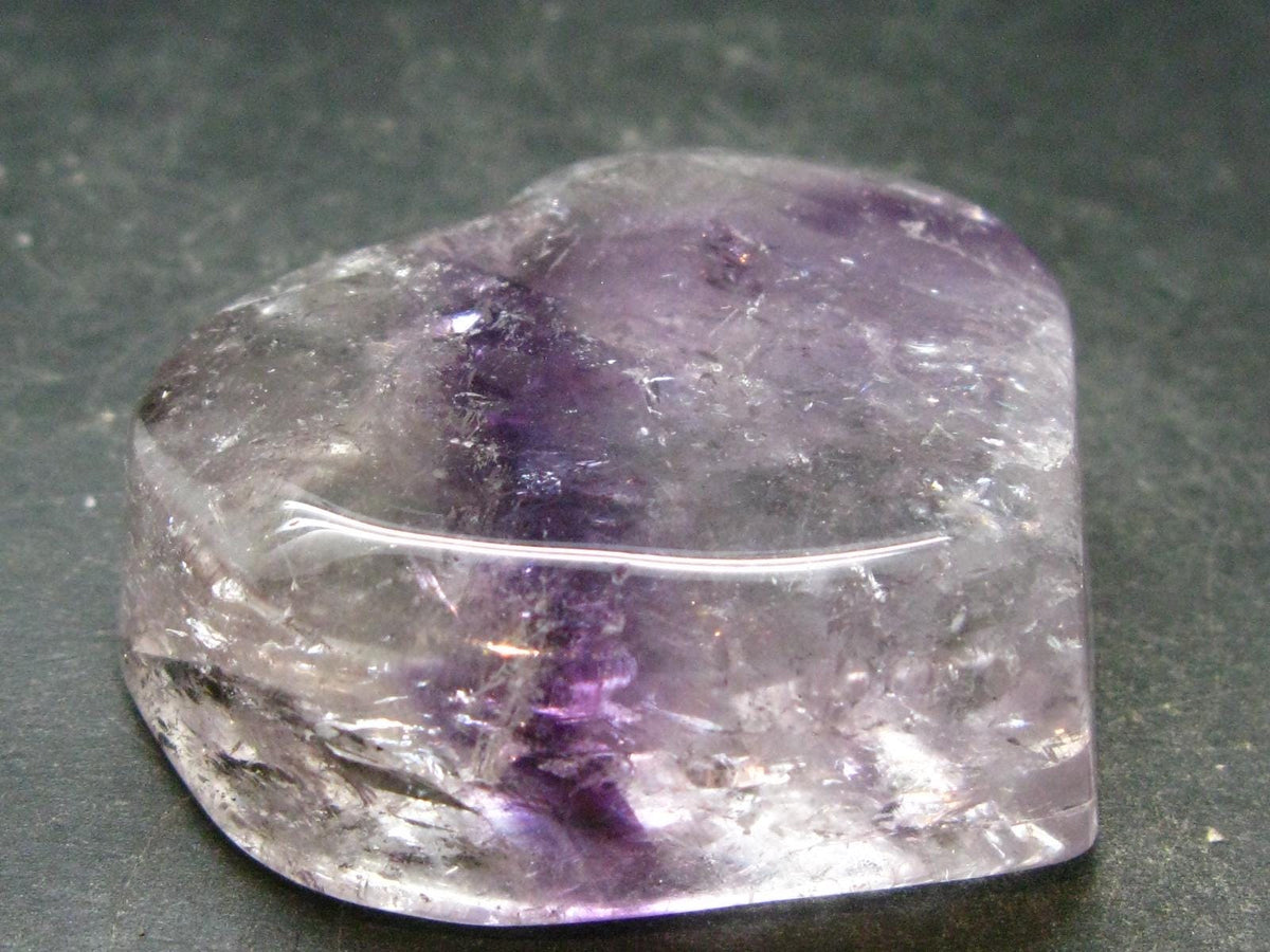 Amazing Natural Amethyst Heart from Brazil - 1.9" - 71.70 Grams