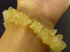 Gem Raw Libyan Desert Glass Tektite Bracelet from Libya - 7" - 31.3 Grams
