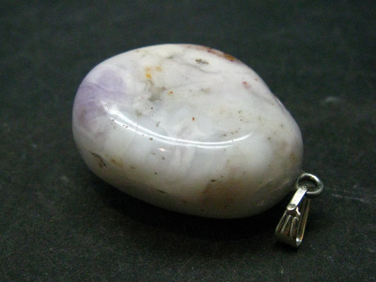 Tiffany Stone Opal Silver Pendant from USA - 1.5"