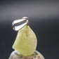 Brazilianite Crystal Silver Pendant From Brazil - 0.7" - 1.9 Grams