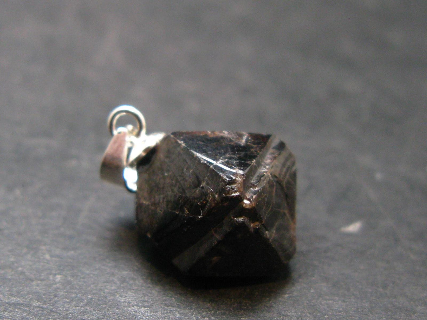 Cassiterite Pendant From China - 0.7" - 4.86 Grams