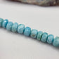Blue Larimar Bead Necklace Natural Gemstone Necklace Ocean Style Jewelry Gift