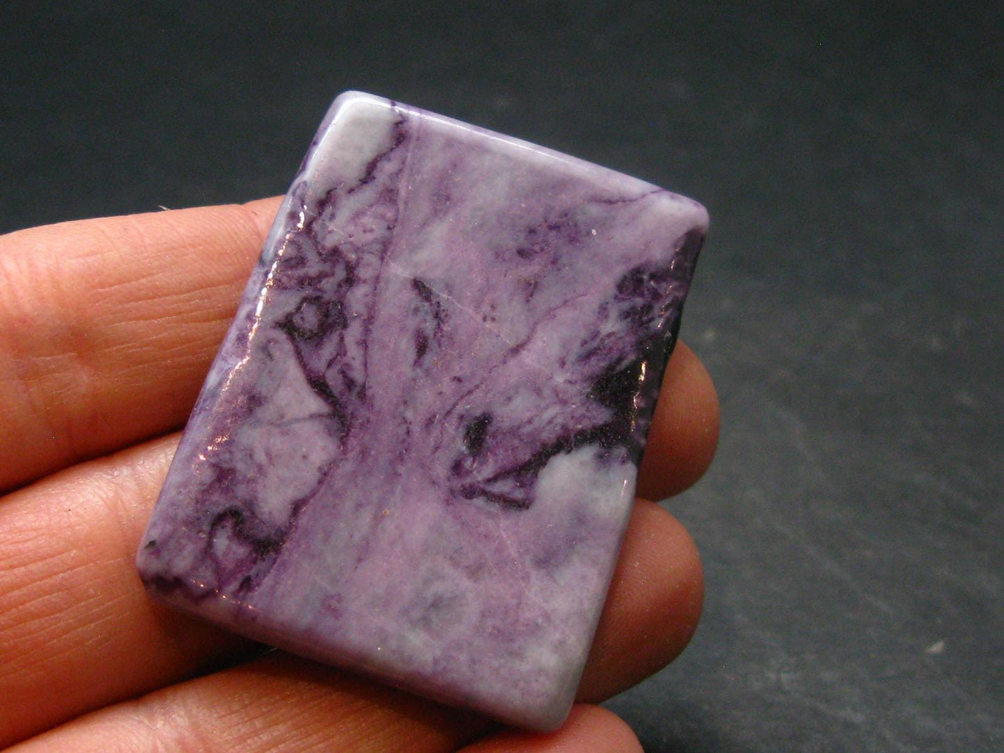 Very Rare Kammererite Chrome Clinochlore Tumbled Stone from Turkey - 1.6" - 15.2 Grams