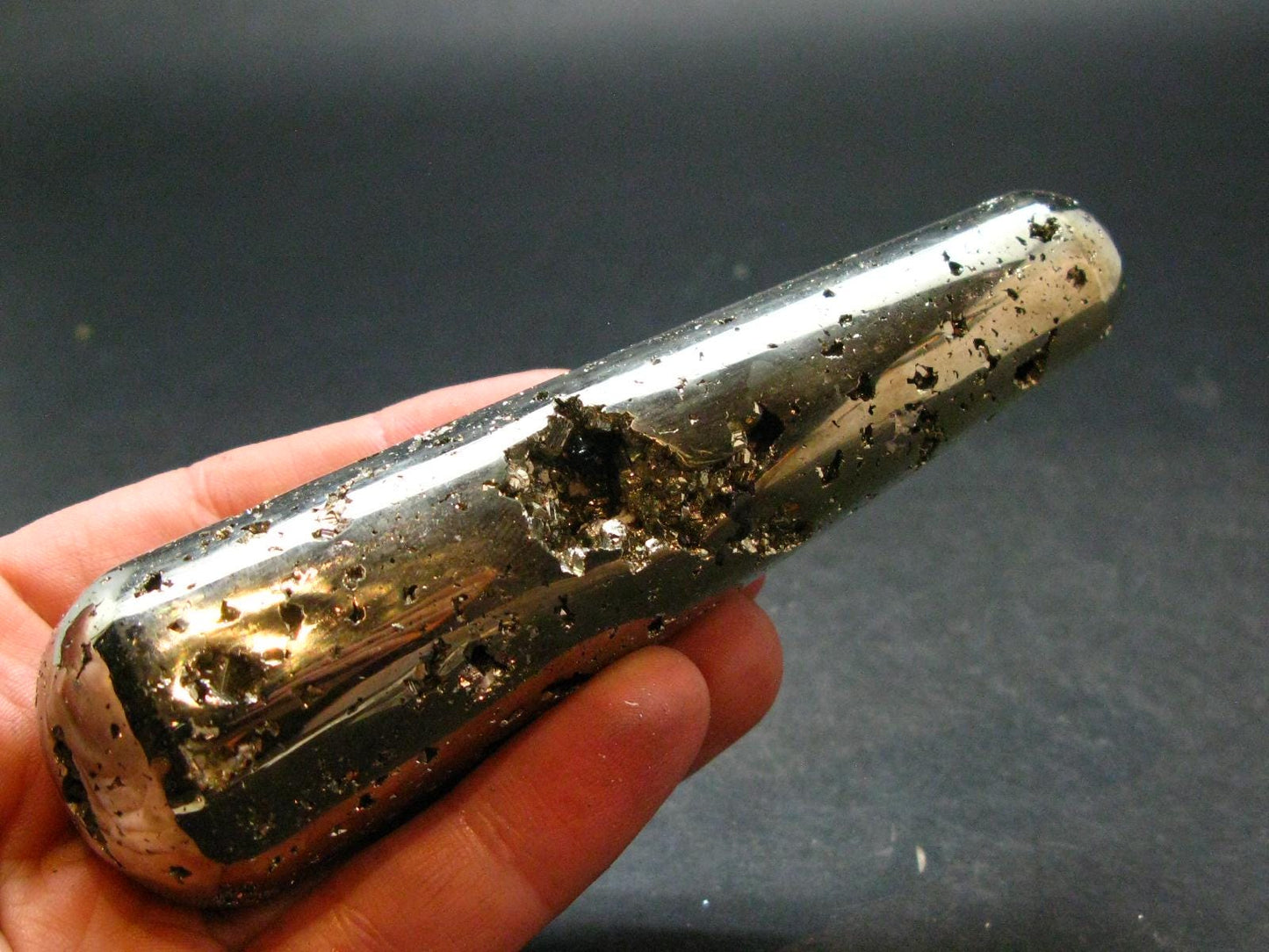 Pyrite Wand From Peru - 4.0"