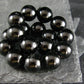 Black Onyx Genuine Bracelet ~ 7 Inches ~ 10mm Round Beads