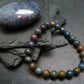 Ruby in Kyanite Genuine Bracelet ~ 7 Inches ~ 8mm Round Beads