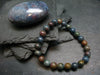 Ruby in Kyanite Genuine Bracelet ~ 7 Inches ~ 8mm Round Beads