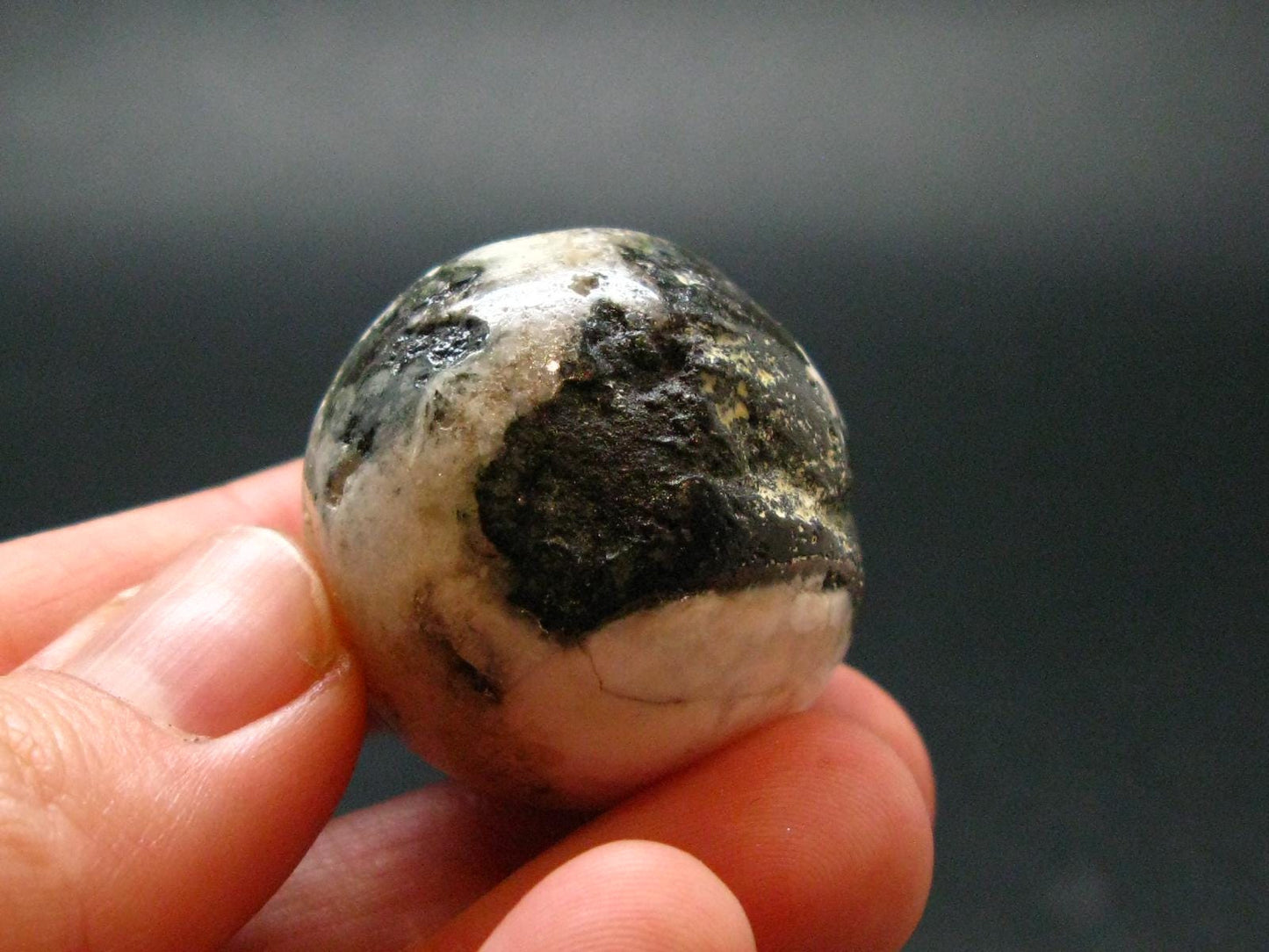 Natrolite Sphere Ball From Indonesia - 1.2" - 23.39 Grams