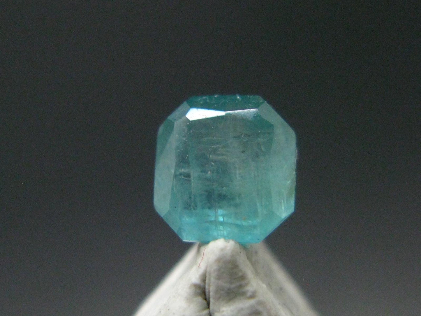 Extremely Rare Grandidierite Cut Stone From Madagascar - 0.54 Carats