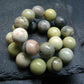 Infinity Infinite Stone Genuine Bracelet ~ 7 Inches ~ 8mm Round Beads