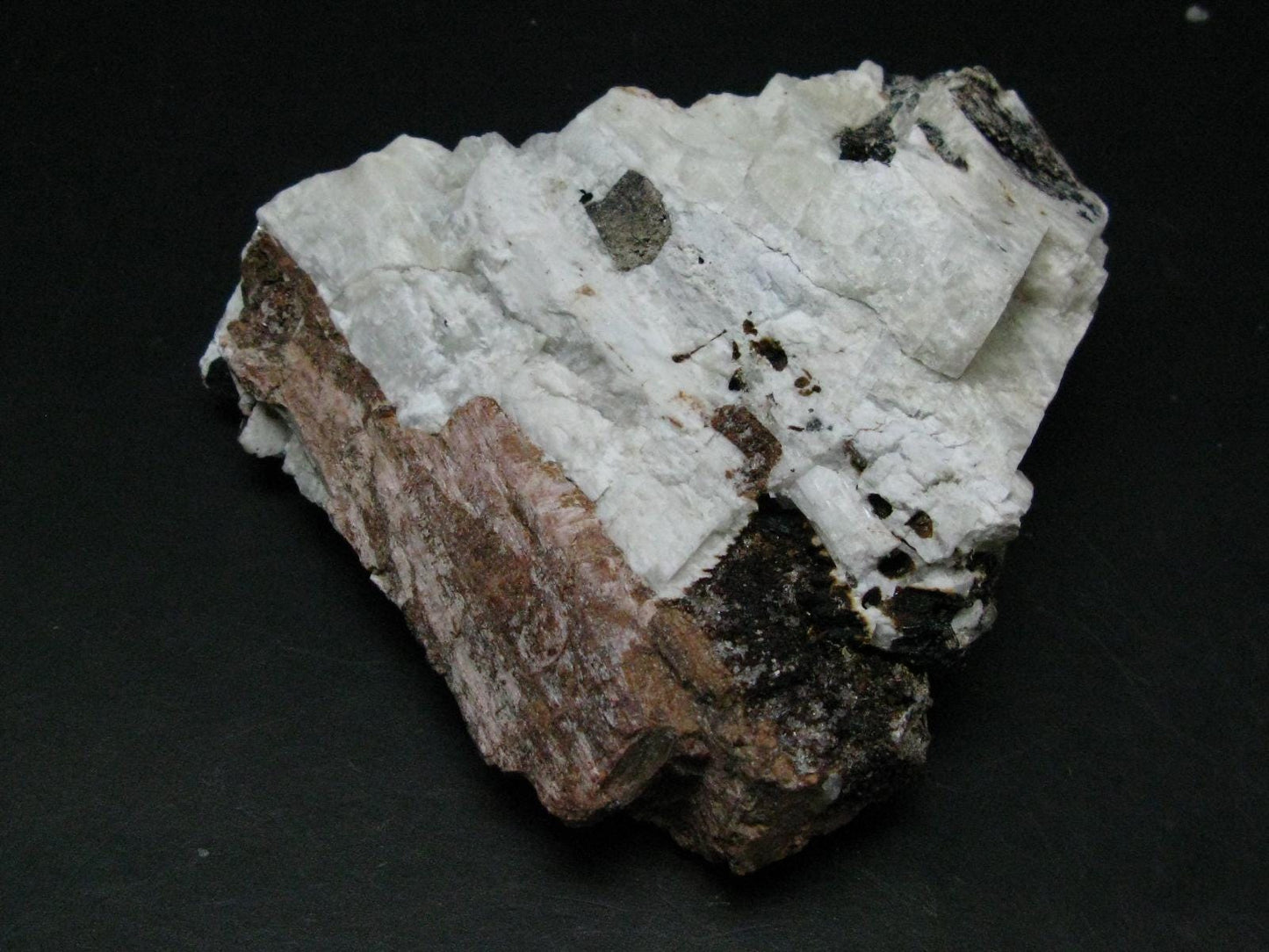 Large Natrolite Serandite And Aegirine Crystal from Canada - 4.3" - 308.38 Grams