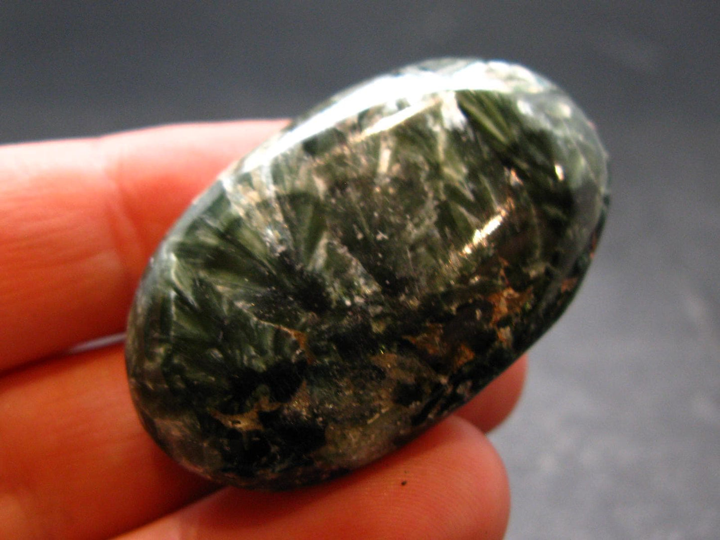 Large Polished Seraphinite Clinochlore Angels Wings Piece From Russia - 1.6" - 14.75 Grams