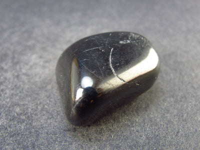 Elite Shungite Tumbled Piece from Russia - 1.2" - 11.6 Grams