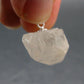 Spider quartz!! Rare Hollandite in Quartz Crystal Silver Pendant from Madagascar - 0.8" - 4.78 Grams