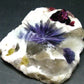 Stunning Tourmaline & Lepidolite in Quartz Slice From Russia - 4.6"