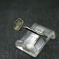 Green Herderite Silver Ring From Brazil - 1.87 Grams - Size 8