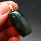 Bloodstone Silver Pendant From India - 1.4" - 4.30 Grams