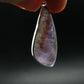 Cacoxenite Super 7 Silver Plated Pendant From Brazil - 2.0" - 6.11 Grams