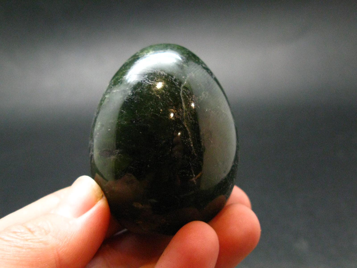 Nephrite Jade 1.8" Egg from Canada - 124.82 Grams