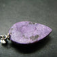 Rare Silver Stichtite Pendant from Australia - 1.1"