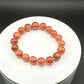 Natural Rhodochrosite Bead Bracelet | Pink Crystal Stretch Bracelet