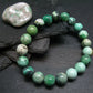 Variscite Genuine Untreated Bracelet ~ 7 Inches ~ 10mm Round Beads