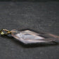 Symbol of Love and Beauty!! Natural Rose Quartz Gold Plated Pendant In 925 Silver From Brazil - 1.6" - 4.19 Grams