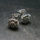 Alexandrite Gem Silver Stud Earrings From Russia - 2.55 Grams