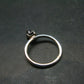 Meteorite Campo Del Cielo Argentina Sterling Silver Ring - 1.83 Grams - Size 4