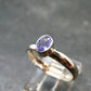 Tanzanite (Zoisite) Sterling Silver Ring - 1.78 Grams - Size 8