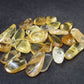 Lot of 25 Golden Scapolite Tumbled Stones from Tanzania - 138 Carats