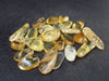 Lot of 25 Golden Scapolite Tumbled Stones from Tanzania - 138 Carats