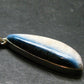 Blue Ice Glacierite Silver Pendant from Indonesia - 1.9" - 7.0 Grams