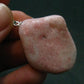 Pink Petalite Silver Pendant from Canada - 1.4" - 5.30 Grams