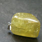 Large Gold Apatite Tumbled Pendant from Mexico - 11.0 Grams - 1.2"