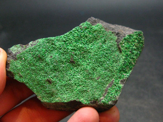 Large Uvarovite (Green Chromium Garnet) Cluster From Russia - 2.9" - 86 Grams