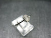 Green Herderite Silver Ring From Brazil - 1.77 Grams - Size 6