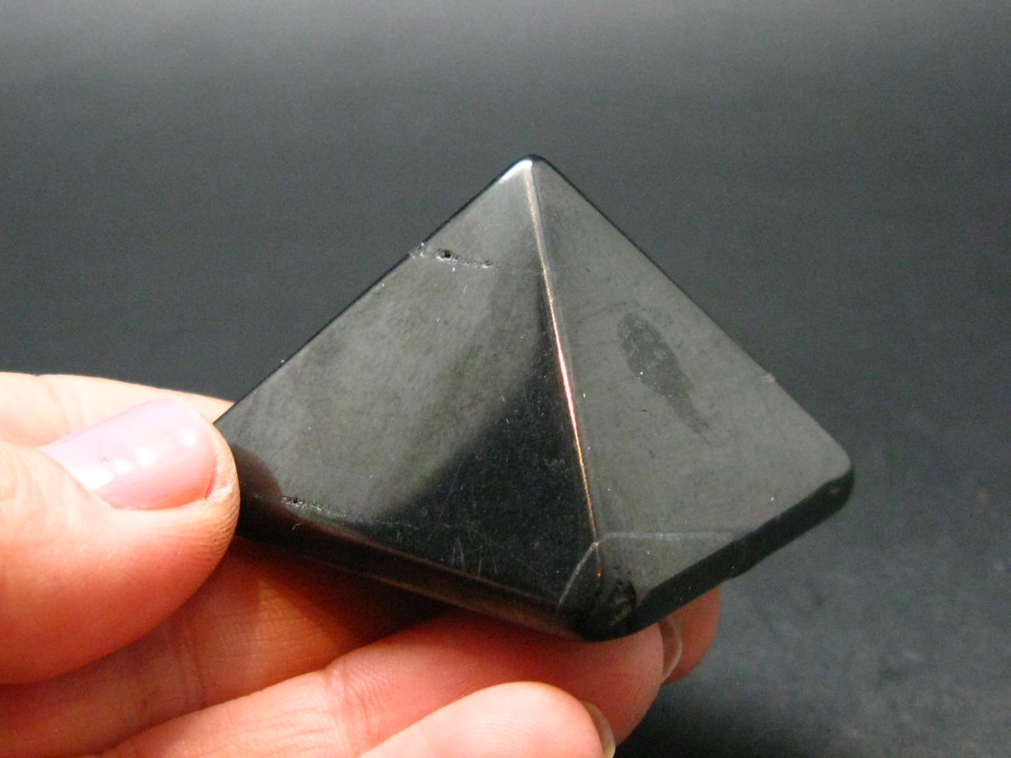 Elite Shungite Pyramid from Russia - 1.5" - 38.83 Grams
