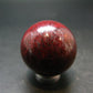Large Cinnabar Ball Sphere from Spain - 61.88 Grams - 1.2"