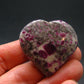 Ruby Heart From India - 1.3"