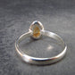 Fabulous Untreated Imperial Topaz 925 Silver Ring from Brazil - Size 9 - 3.34 Grams